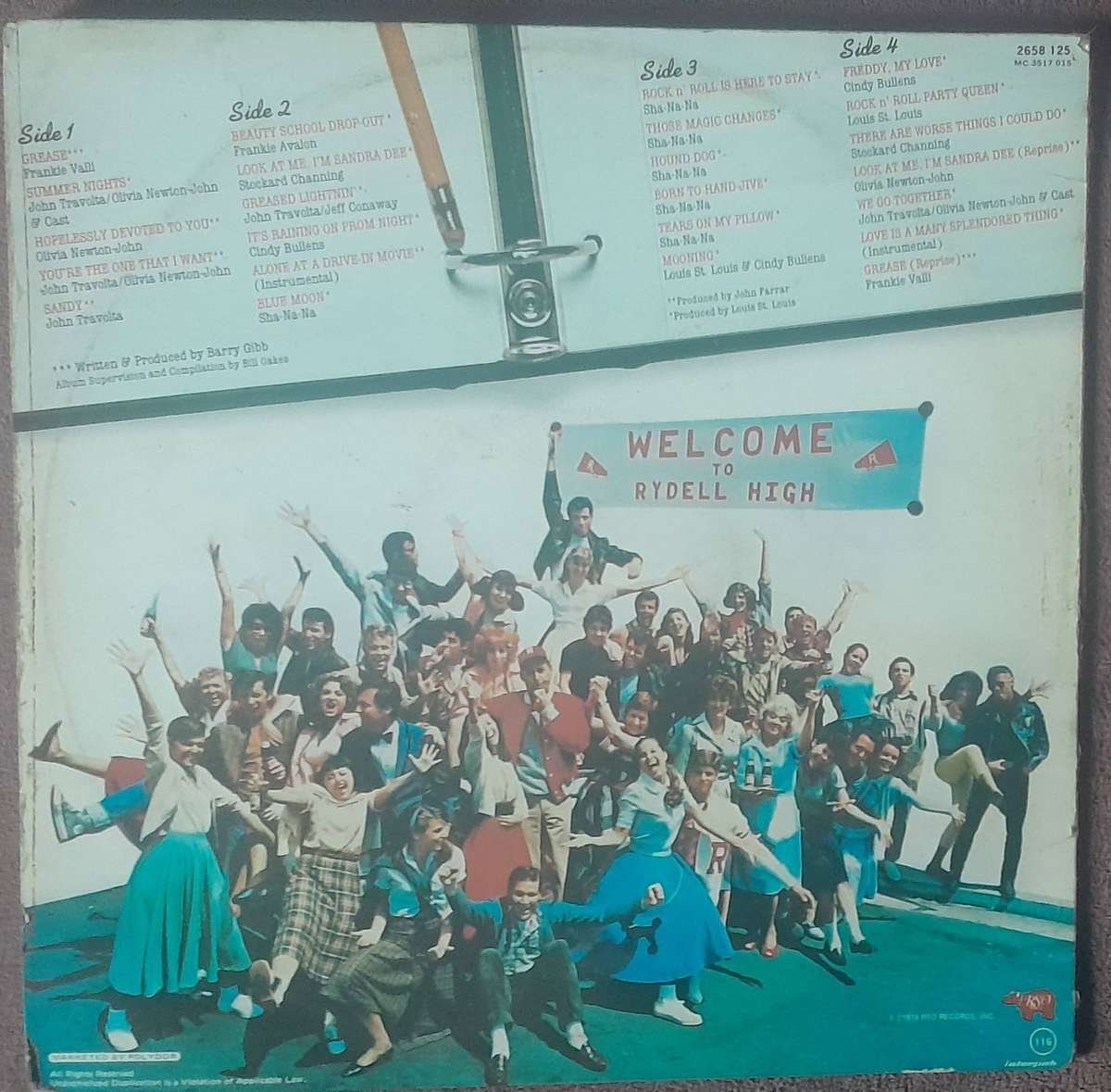 Grease Soundtrack Double Vinyl