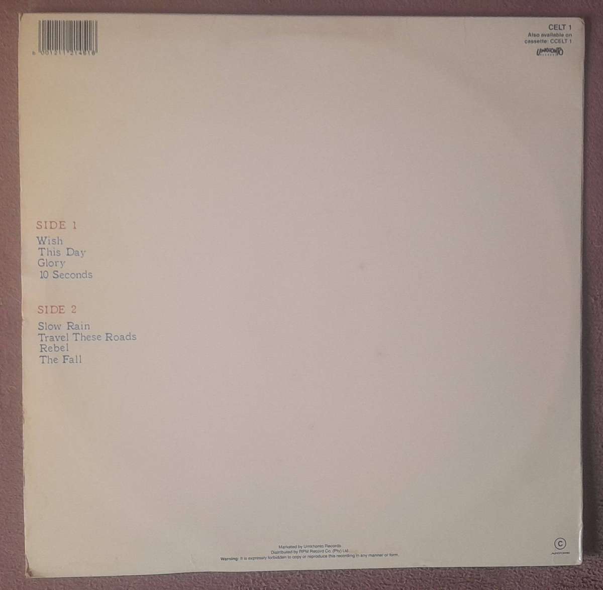 Celtic Rumours This Day Vinyl