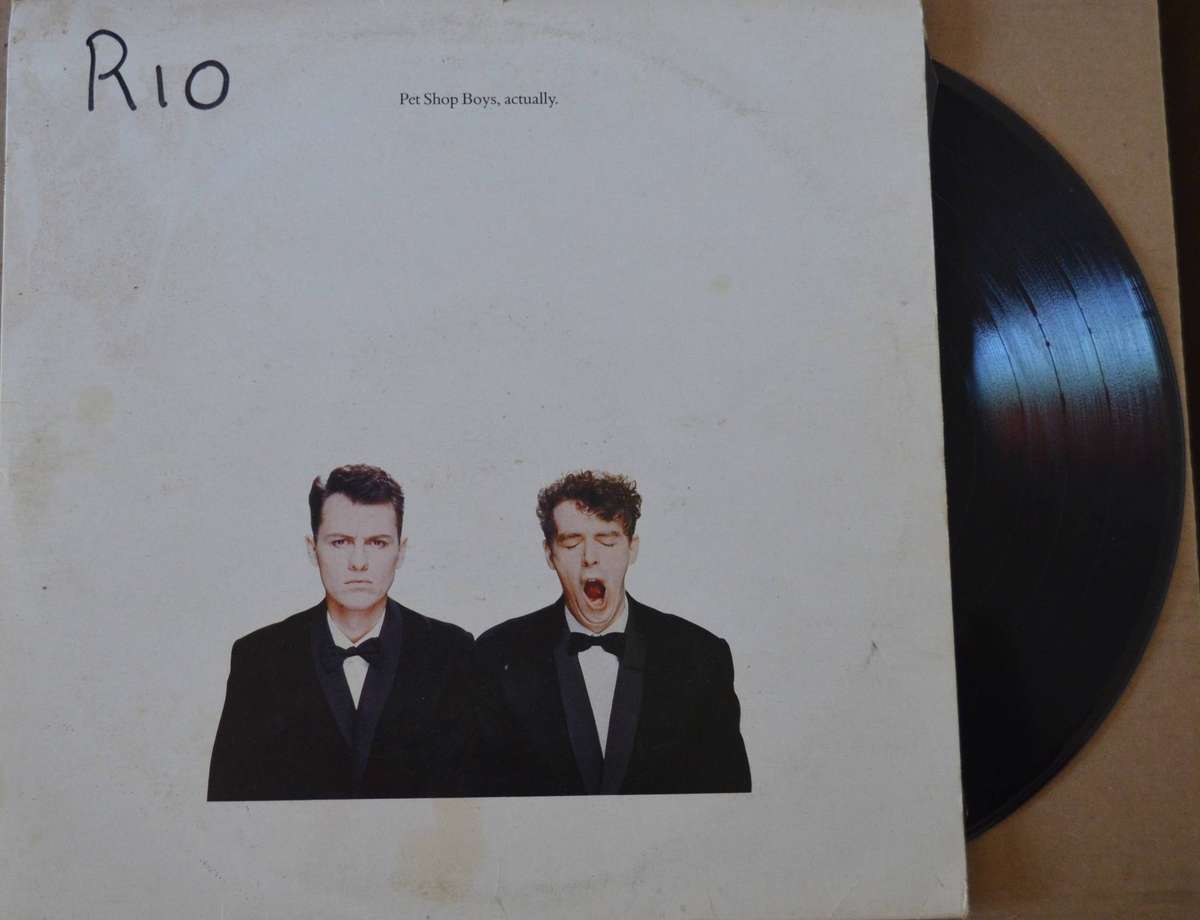 Pet Shop Boys Actually Vinyl