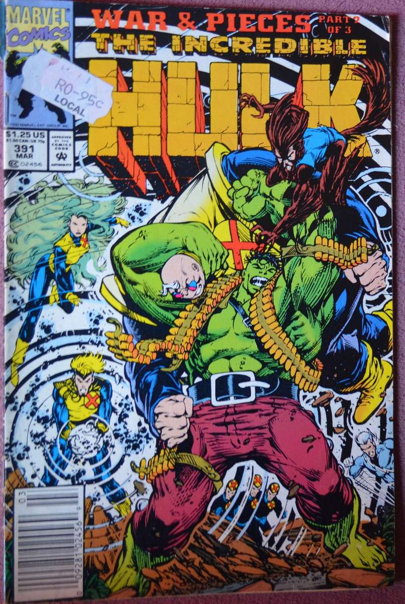 Marvel The Incredible Hulk Comic #391