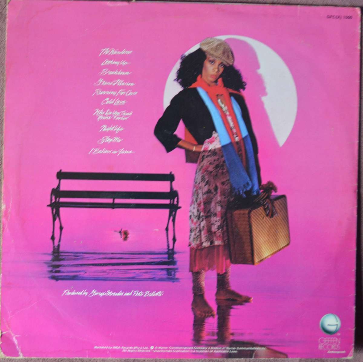 Donna Summer The Wonderer Vinyl