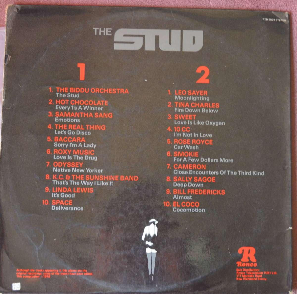 The Stud Soundtrack Vinyl