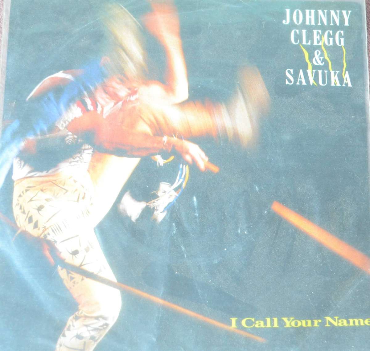Johnny Clegg and Savuka I Call Your Name 7 inch Vinyl