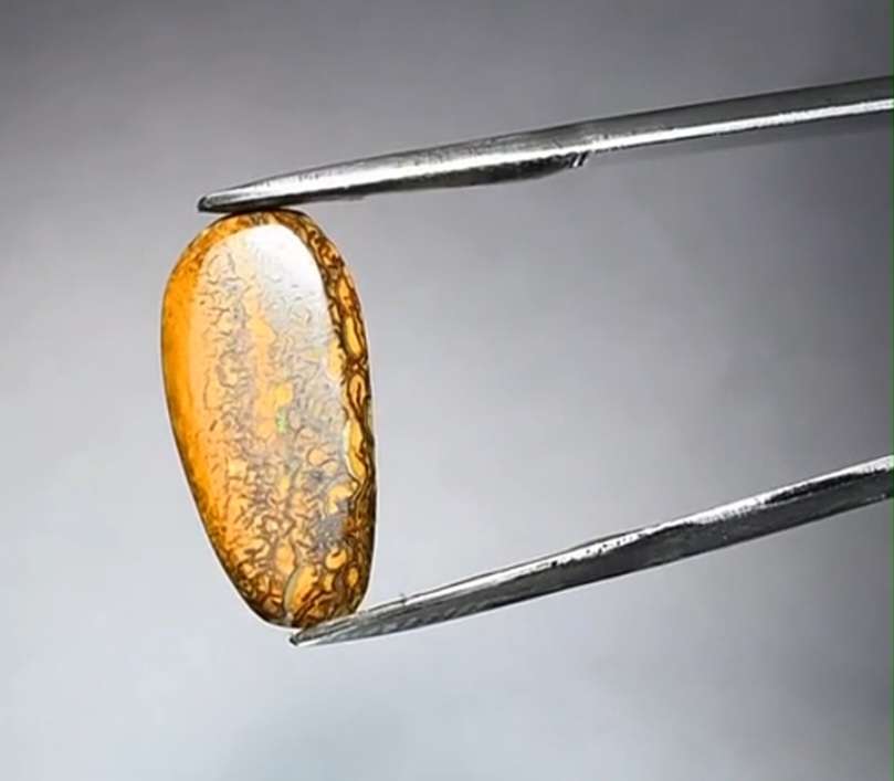 9.45ct Free Form Cabochon Natural Winton Matrix Boulder Opal