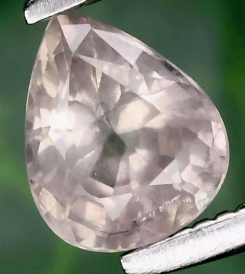 Natural Purple Sapphire Pear cut