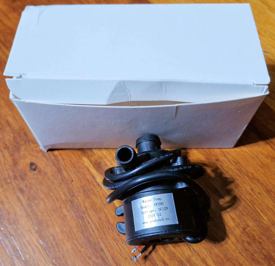 12v DC 350L/hr Submersible Water Pump