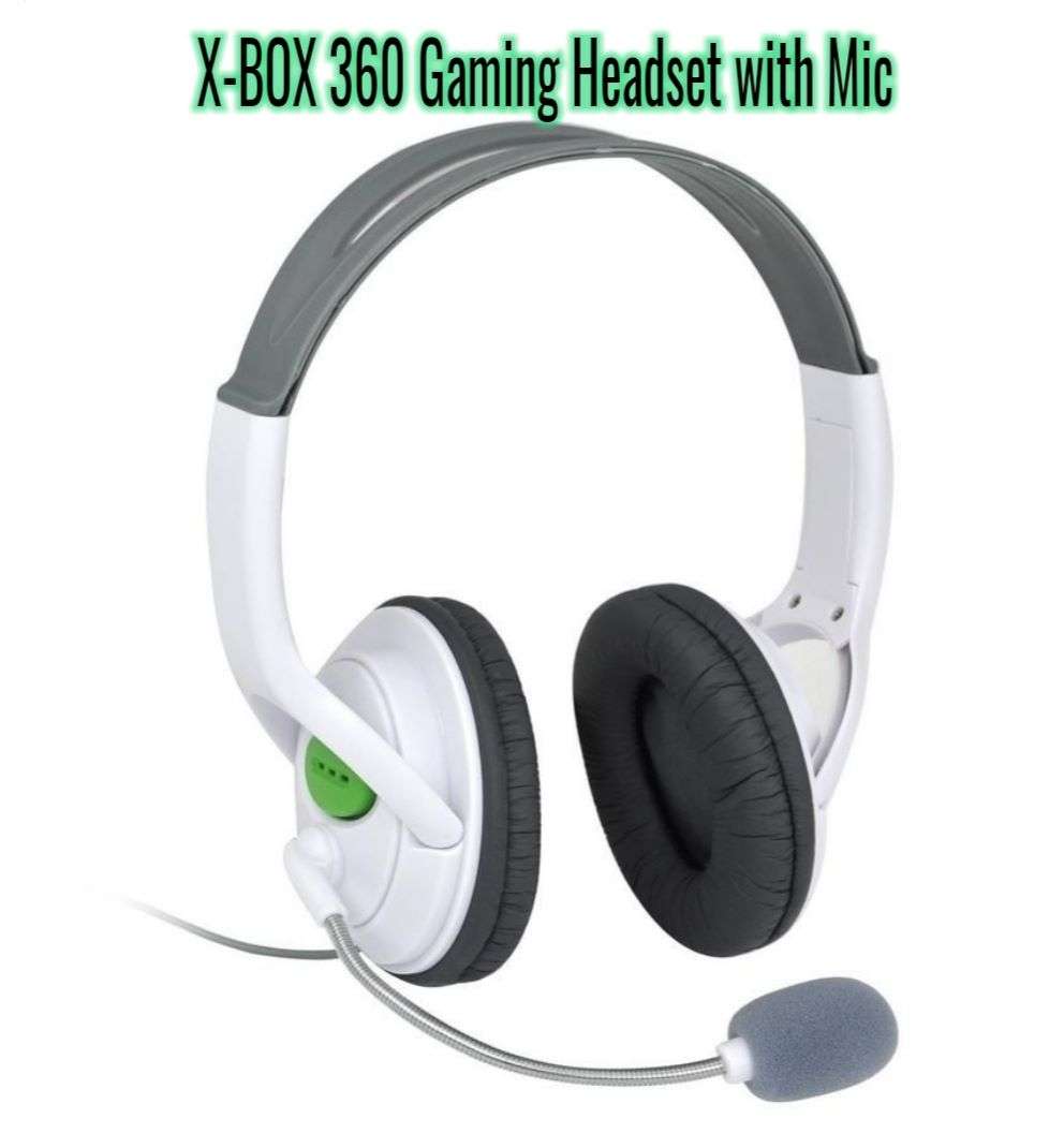 X-BOX 360 Gaming Headset with Mic