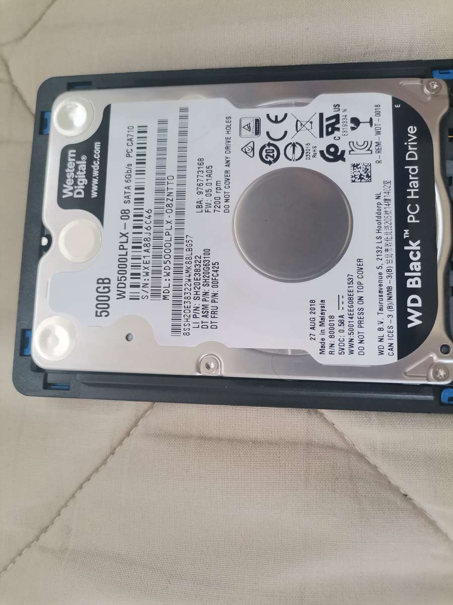 500GB Portable External Hard Drive - 2.5" USB3.0