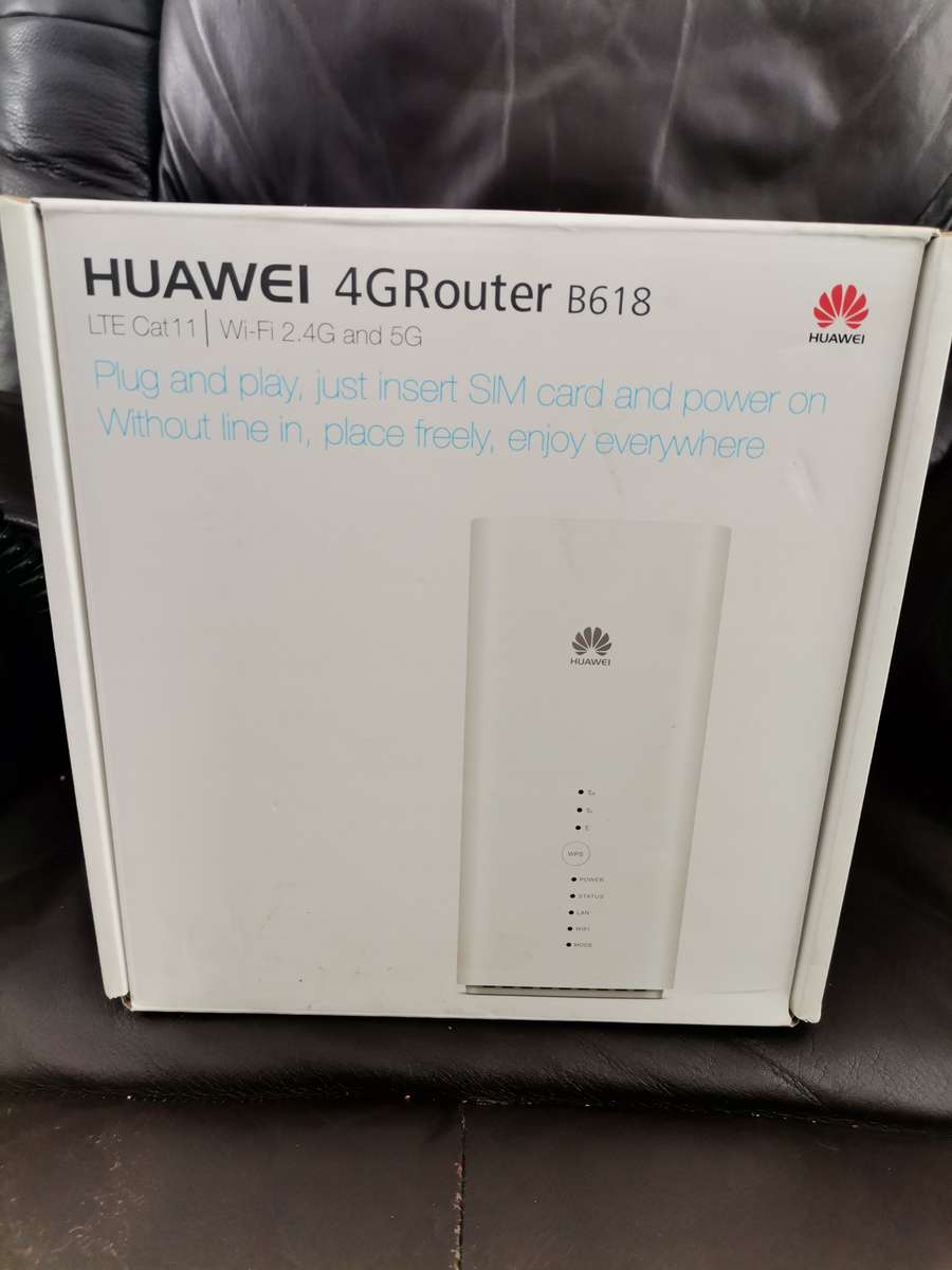 Huawei B618 4G/LTE 600 Mbps Mobile Wi-Fi Router - White