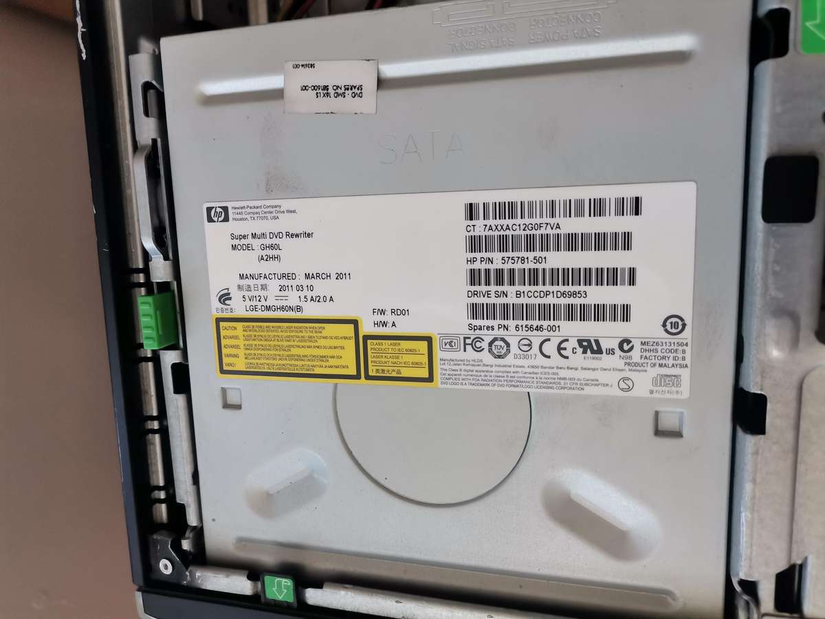 HP Compaq 8200 Elite Small Form Factor PC-Parts