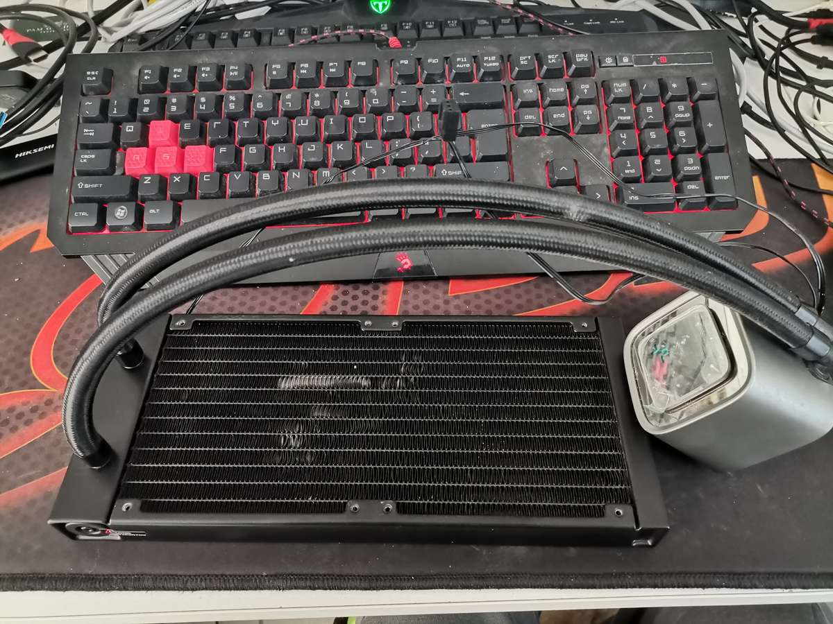 DeepCool LS520 240mm ARGB All-In-One Black Liquid CPU Cooler