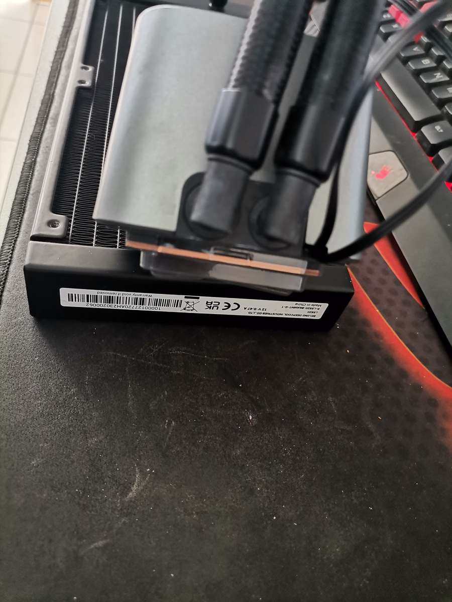 DeepCool LS520 240mm ARGB All-In-One Black Liquid CPU Cooler