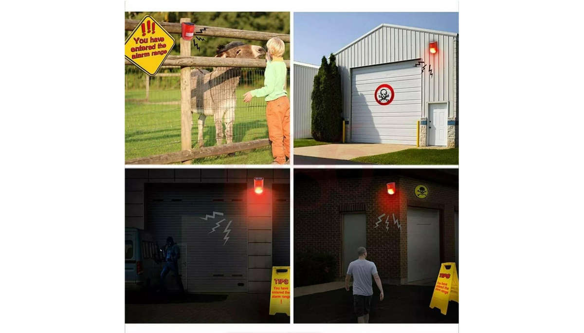 Solar TS Motion Sensor Alarm