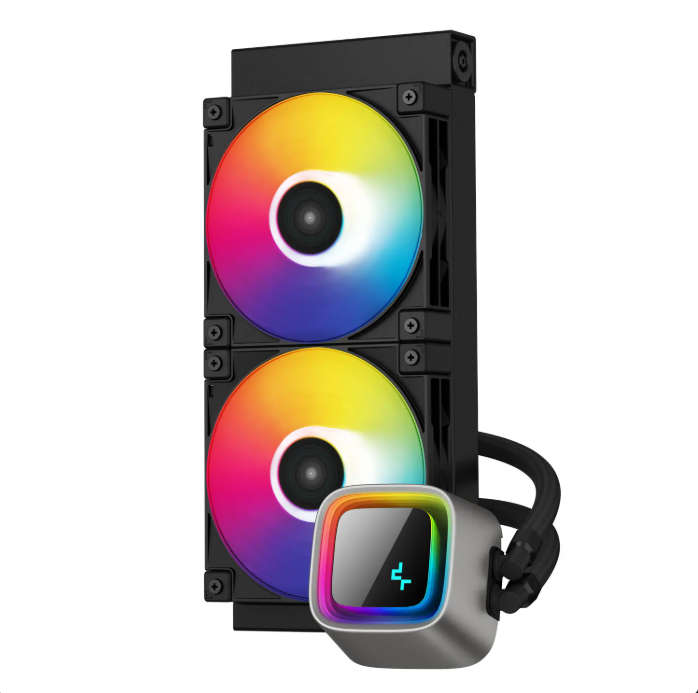 DeepCool LS520 240mm ARGB All-In-One Black Liquid CPU Cooler