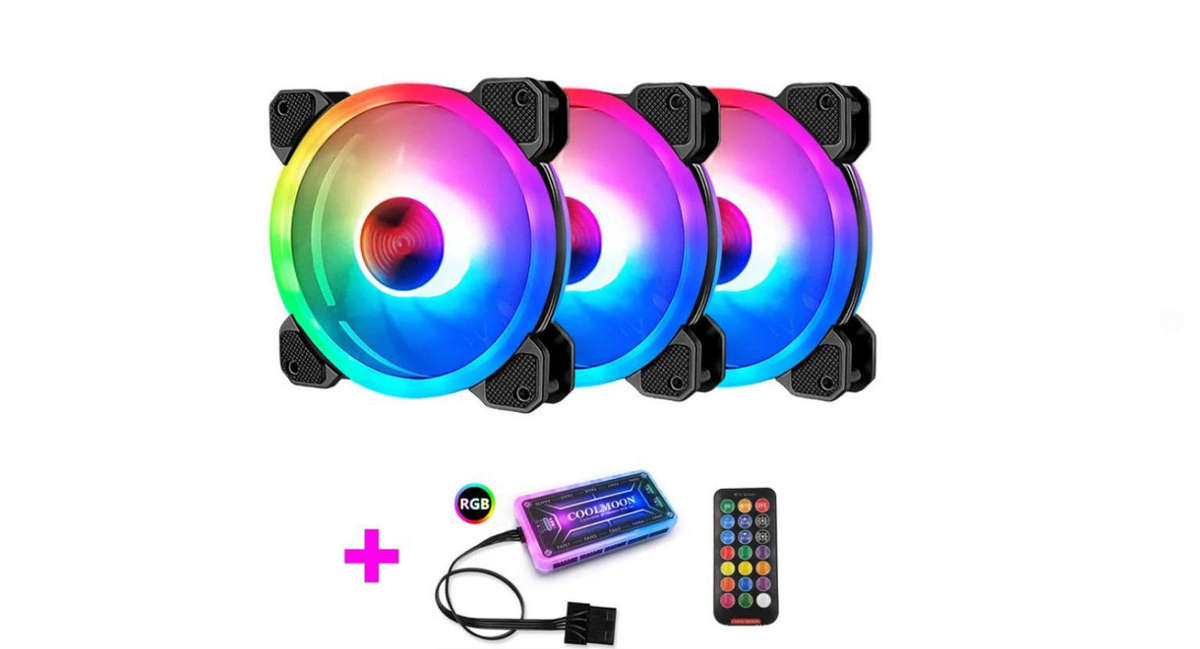 120mm RGB Cooling Fan Kit - 3 Fans