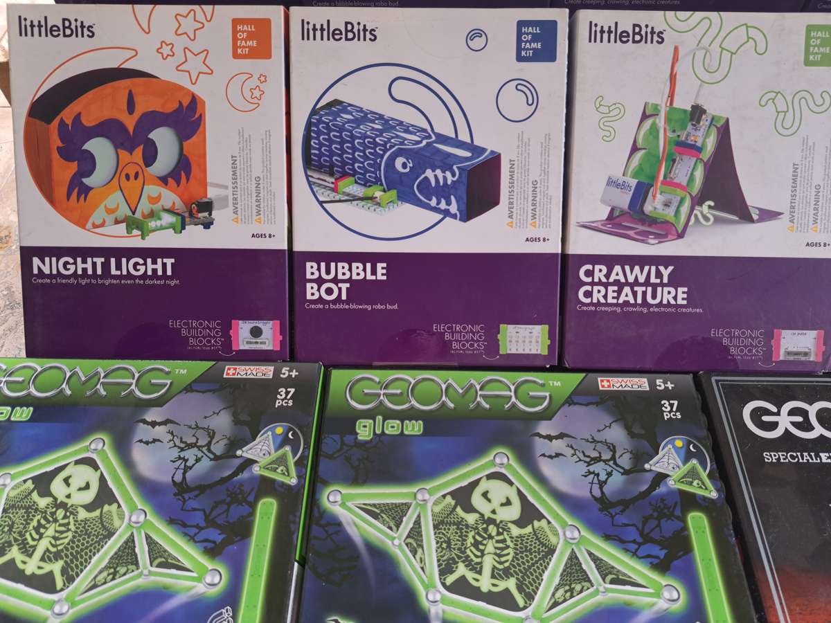 Imported Little Bits & Geomag  Toy Collection New in the Box Unopen