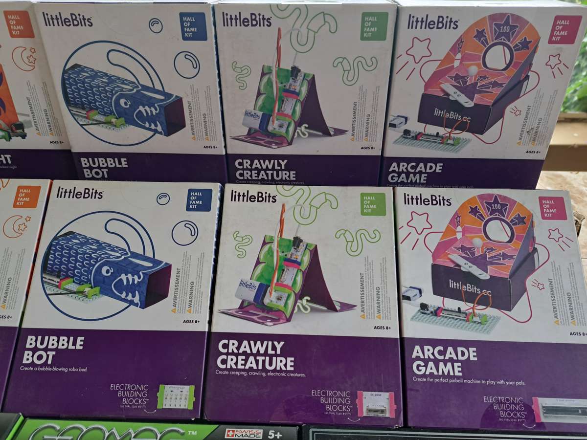 Imported Little Bits & Geomag  Toy Collection New in the Box Unopen