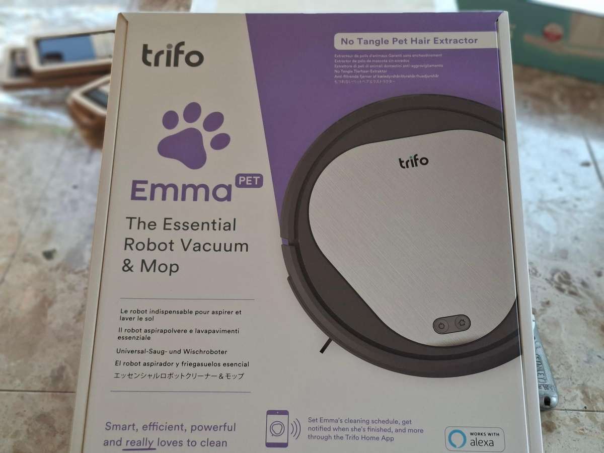 NEW Trifo Emma Robot Vacuum Cleaner  R1.00 NO RESERVE!