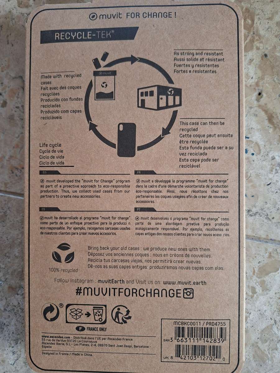 20 x MUVIT iPhone Cellphone Covers