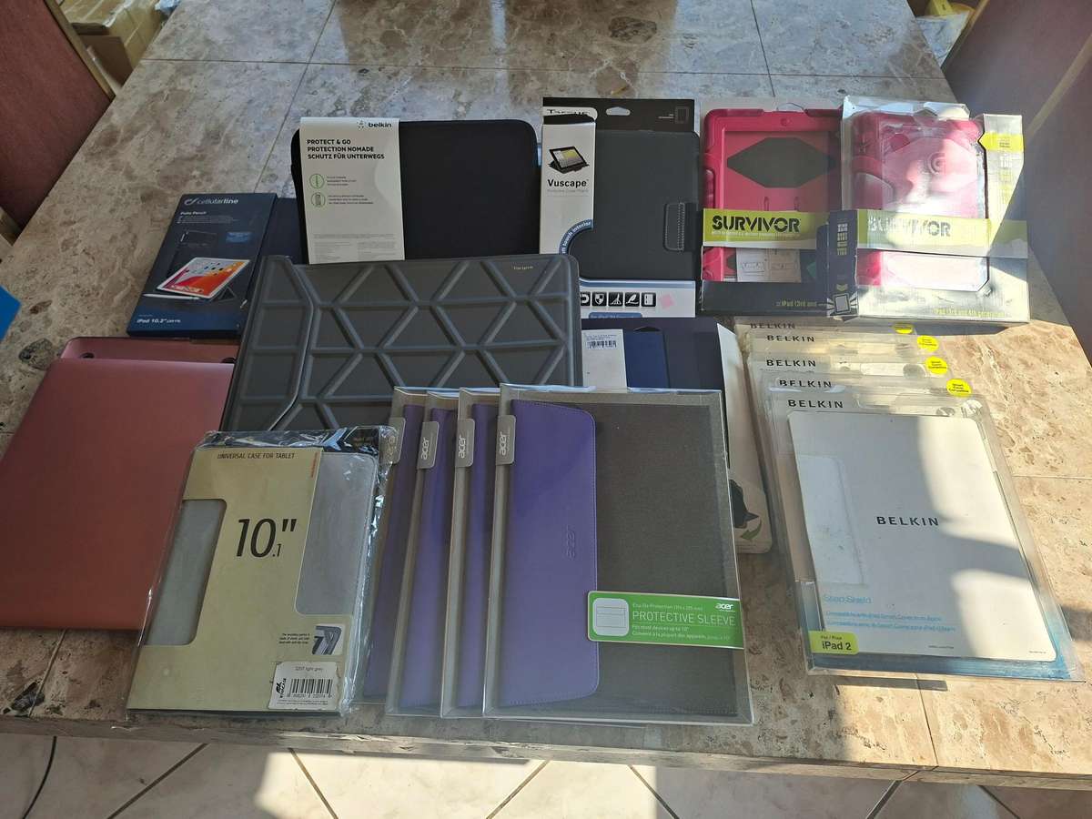17x ORIGINAL LAPTOP & iPAD COVERS  BELKIN, TARGUS, SURVIVOR & MORE