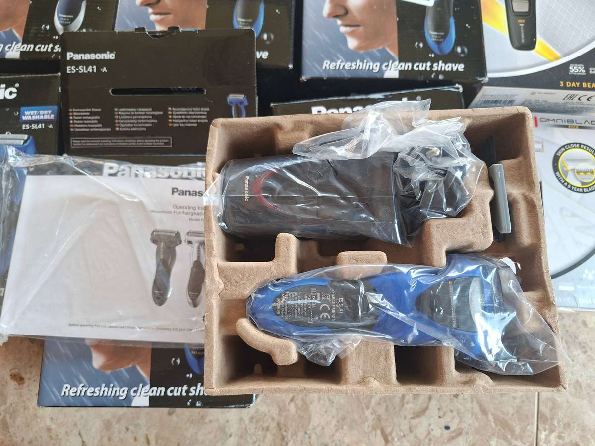 6 x Panasonic Wet & Dry Electric Shavers + 2 x Remington Grooming Products
