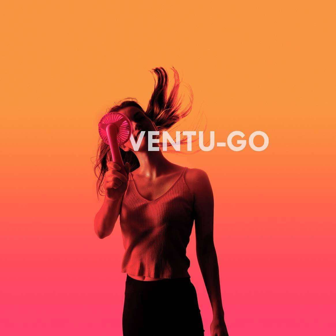 Trust Ventu Go Portable Fans  2 Pink, 2 Yellow, 2 Red  Damaged Boxes, Brand New  R1.00 No Reserve