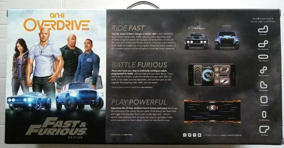 Anki Overdrive: Fast and Furious Edition
