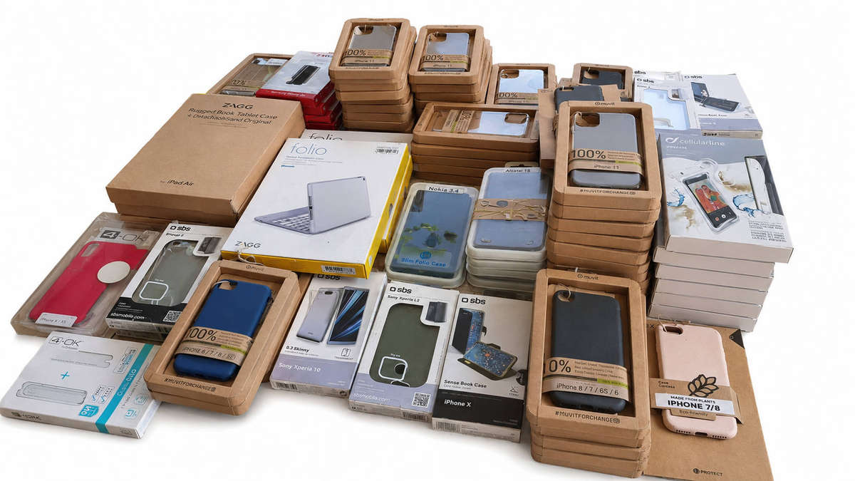 Huge Mixed Lot of Genuine Phone Cases, Tablet Keyboard Cases, Screen Protectors & Mobile Accessories