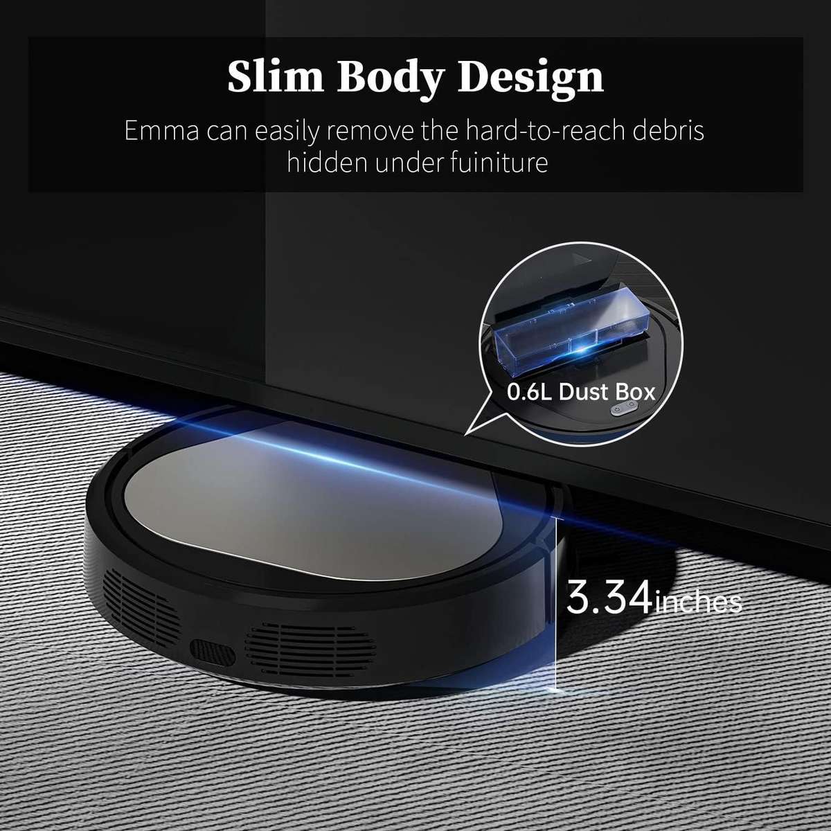 NEW Trifo Emma Robot Vacuum Cleaner  R1.00 NO RESERVE!