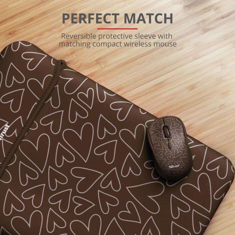 1x Juventus Bag + Trust 15 Blue Sleeve + Trust 15 Brown Sleeve + BONUS Wireless Bluetooth Mouse