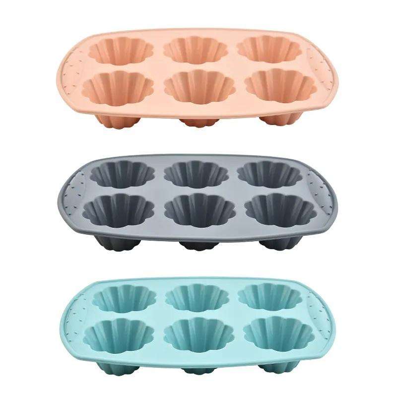 NiChef Silicone Muffin Trays with Spatula and Brush for 36 Cups