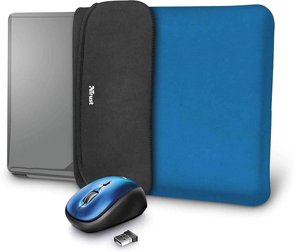 1x Juventus Bag + Trust 15 Blue Sleeve + Trust 15 Brown Sleeve + BONUS Wireless Bluetooth Mouse