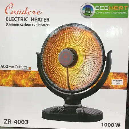 CONDERE Ceramic Carbon Sun Energy Saving Heater ZR-4003