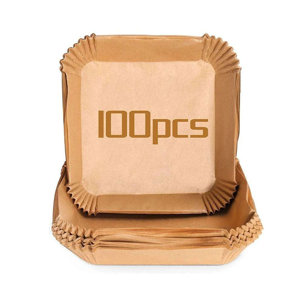 AIR FRYER PAPER 160MMX45MM SQUARE 100 PIECES