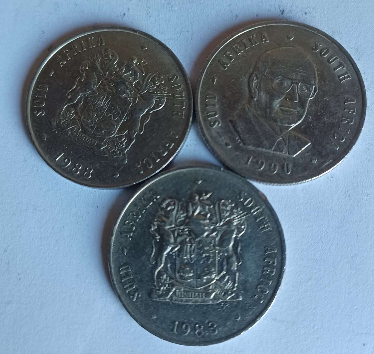 Old RSA one Rand Coins (3)