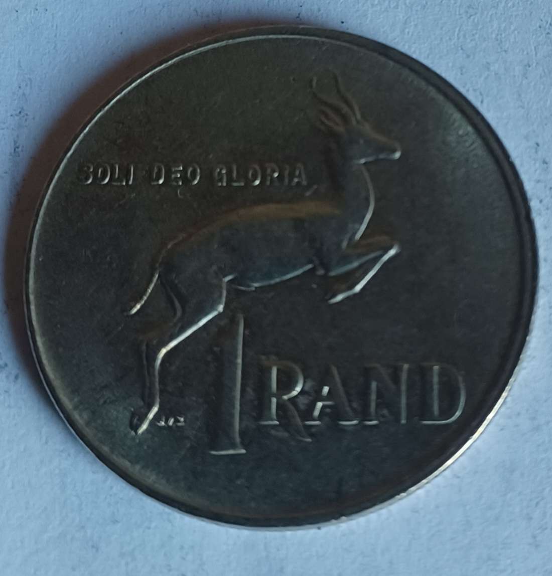 Old RSA one Rand Coin 1988