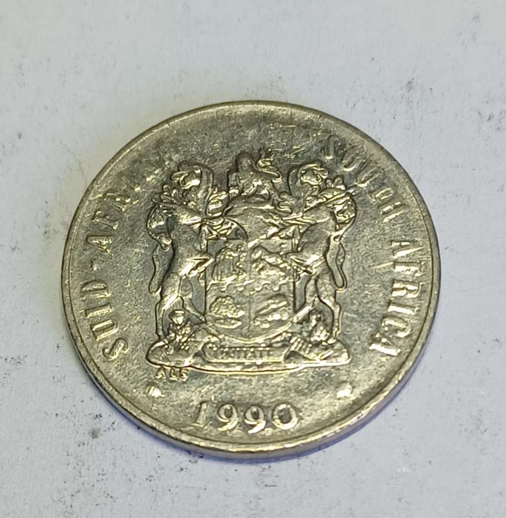 1990 RSA 20 Cent Coin