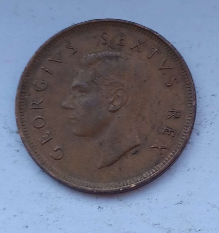 1950 South Africa Penny
