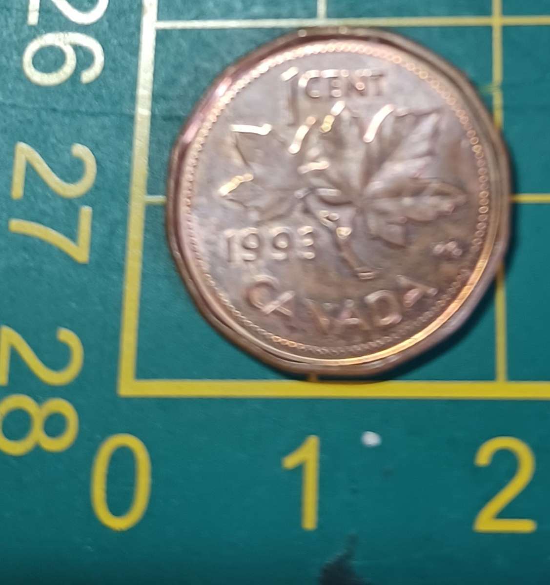 1993 Canada ~ 1 Cents