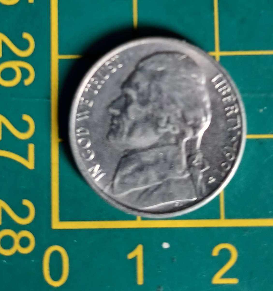 1991 Five Cent ~ United States of America