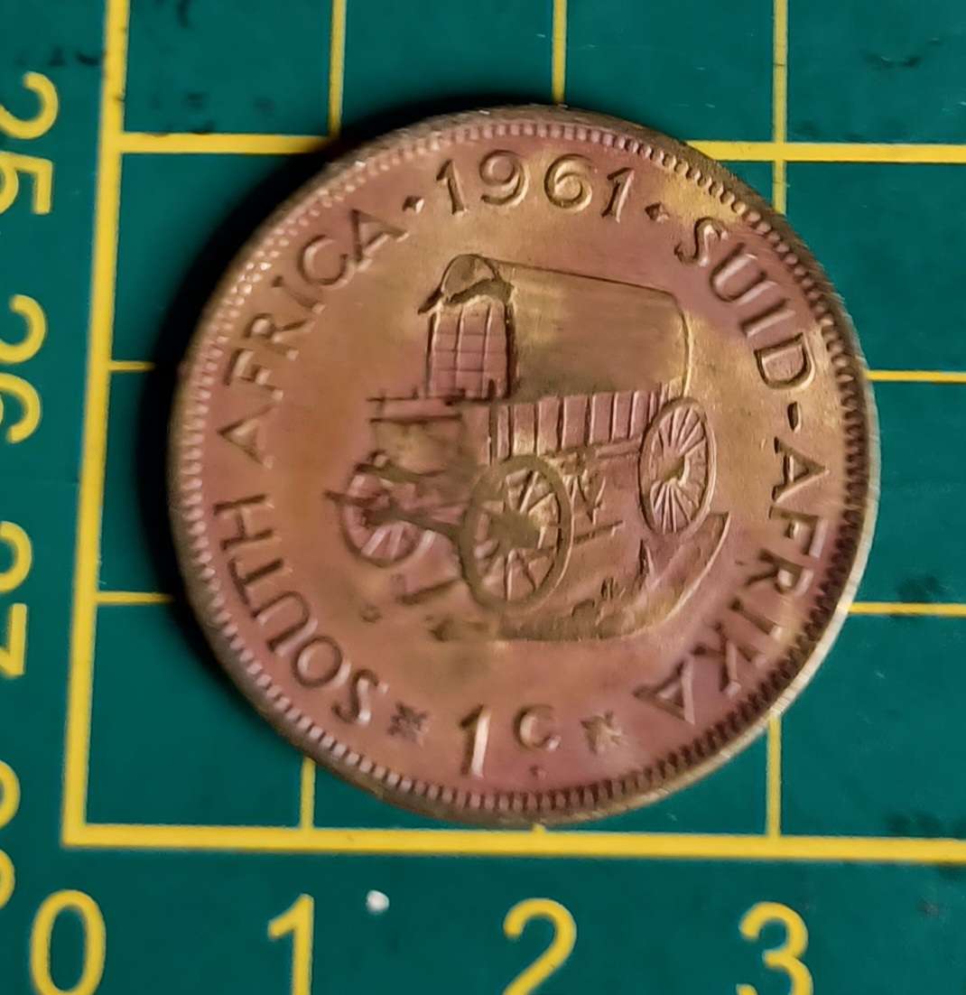 1961 ~ 1 Cent ~ South Africa