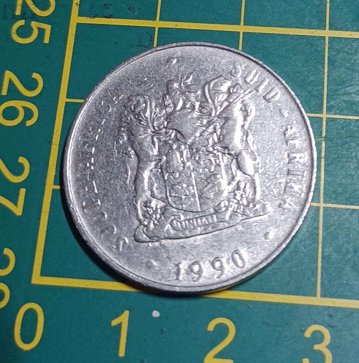 1990 ~ Old RSA Fifty Cent Coin