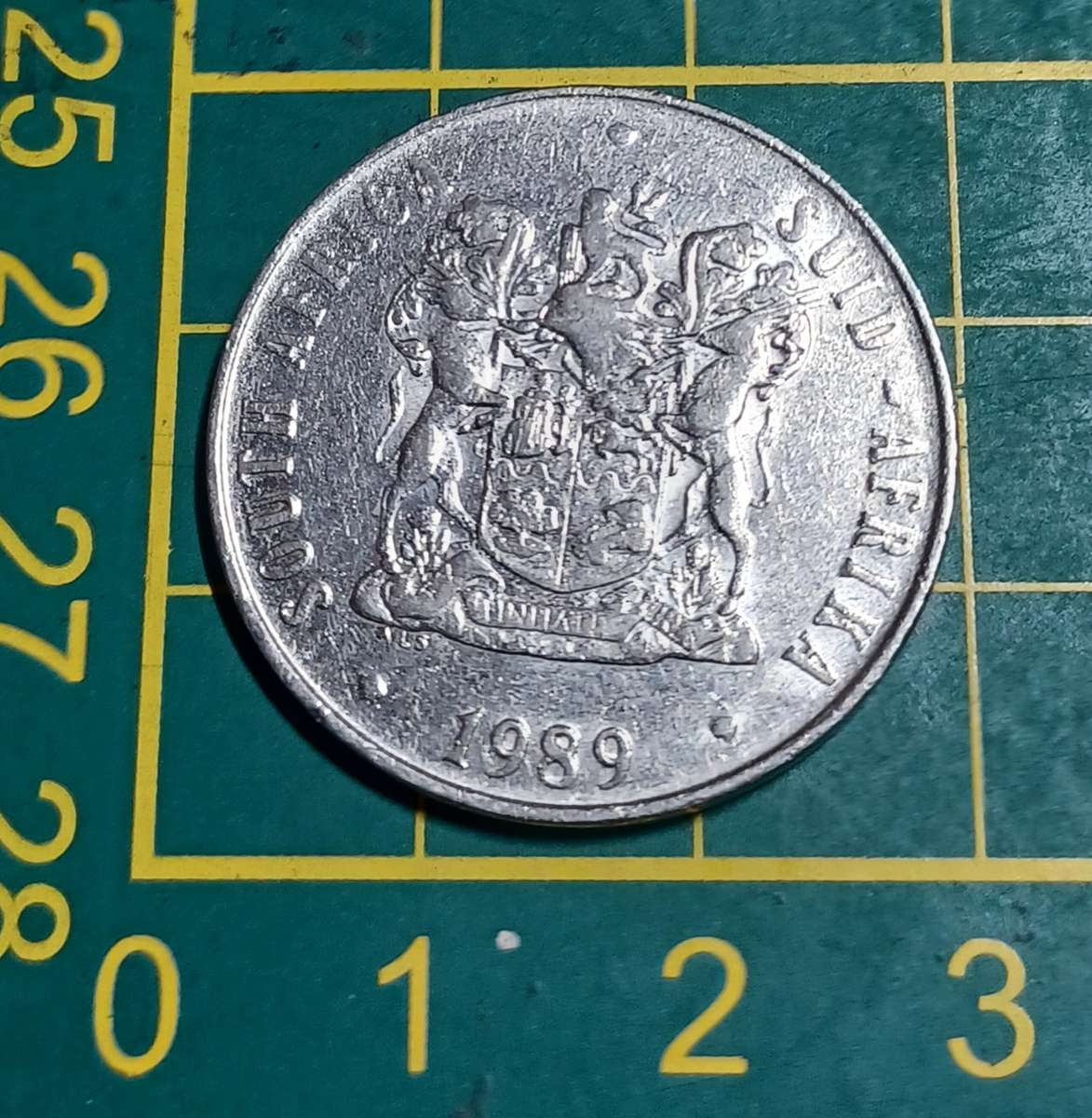 1989 ~ Old RSA Fifty Cent Coin