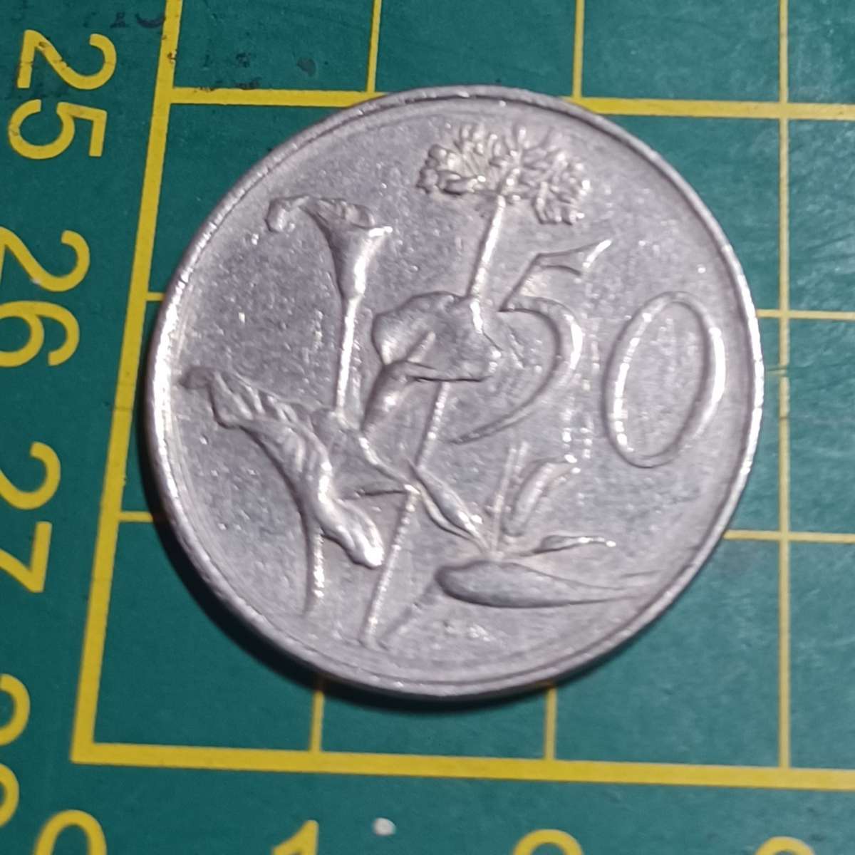 1977 ~ RSA 50 cent