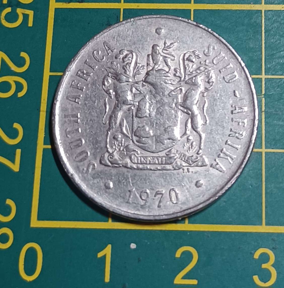 1970 ~ RSA 50 cent