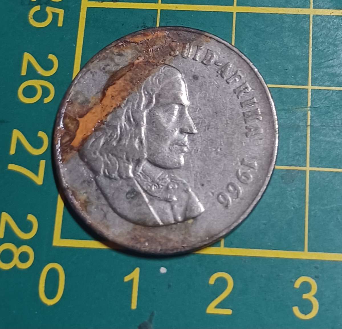 1966 Afrikaans ~ RSA 50 cent