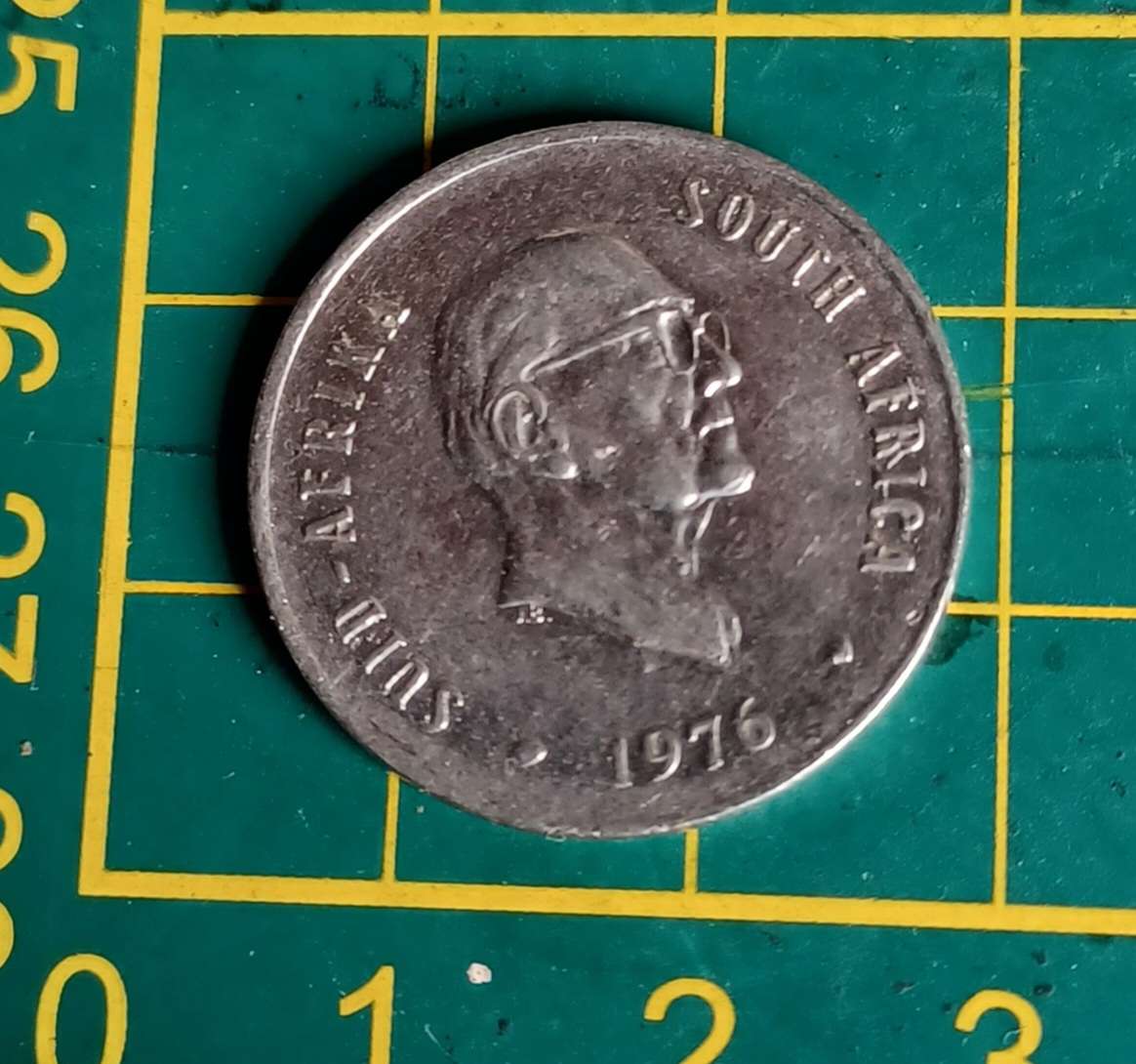 1976 ~ RSA 20 cent