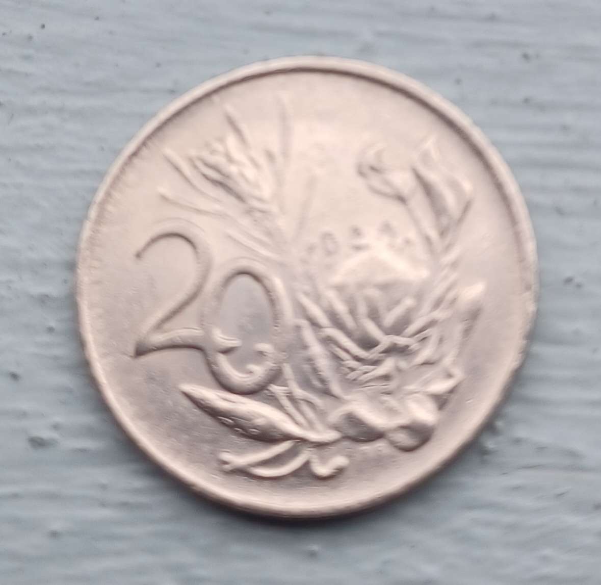 1985 ~ RSA Twenty Cent ~ 20 C