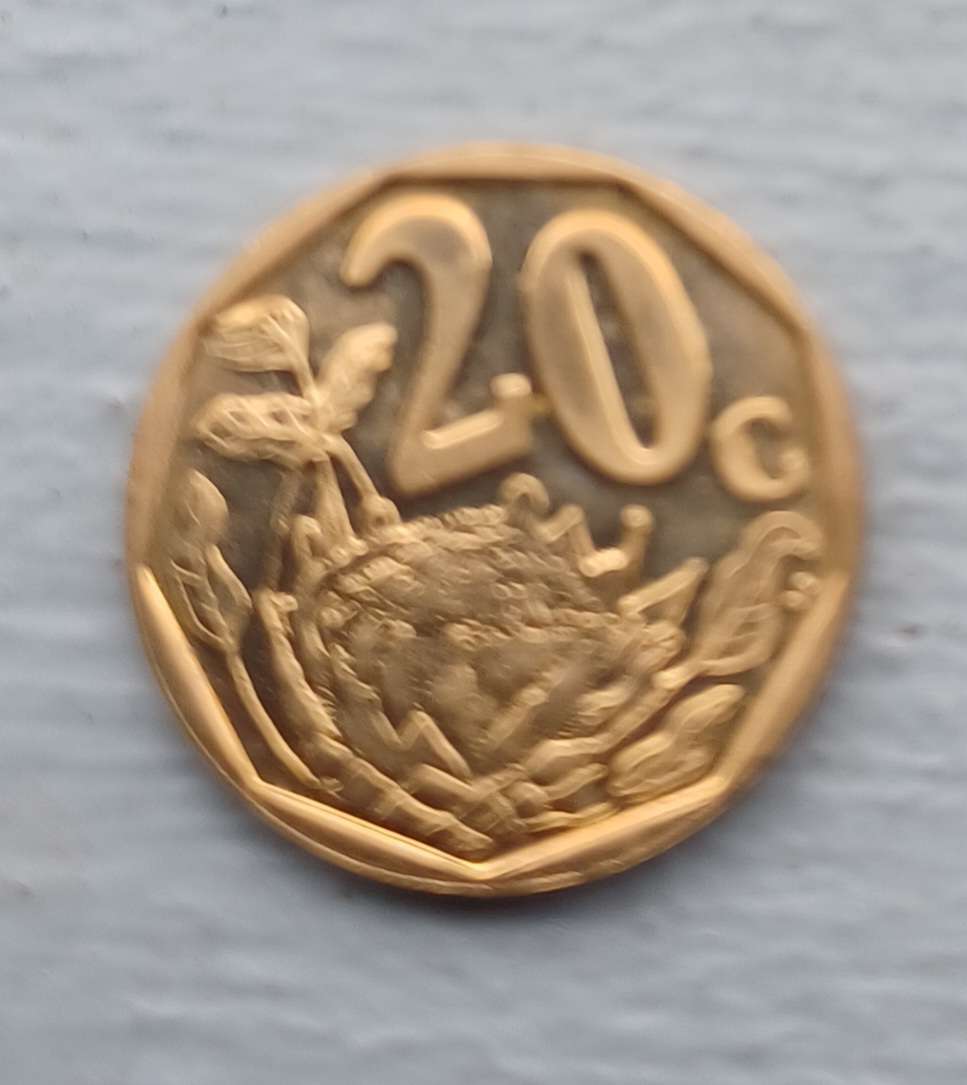 2009 ~ RSA Twenty Cent ~ 20 C