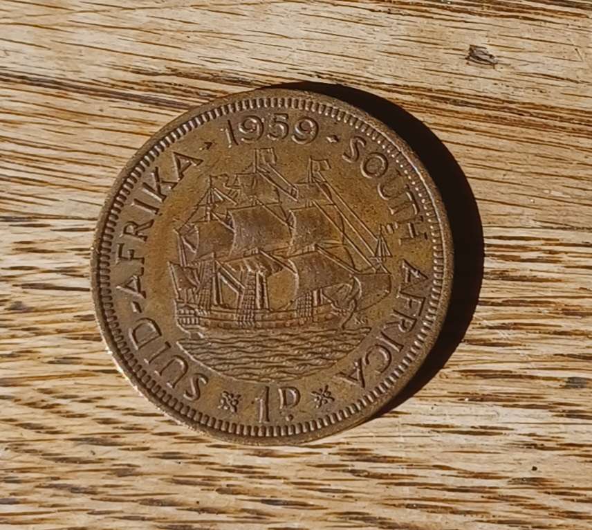 1959 ~ 1 Penny ~ South Africa